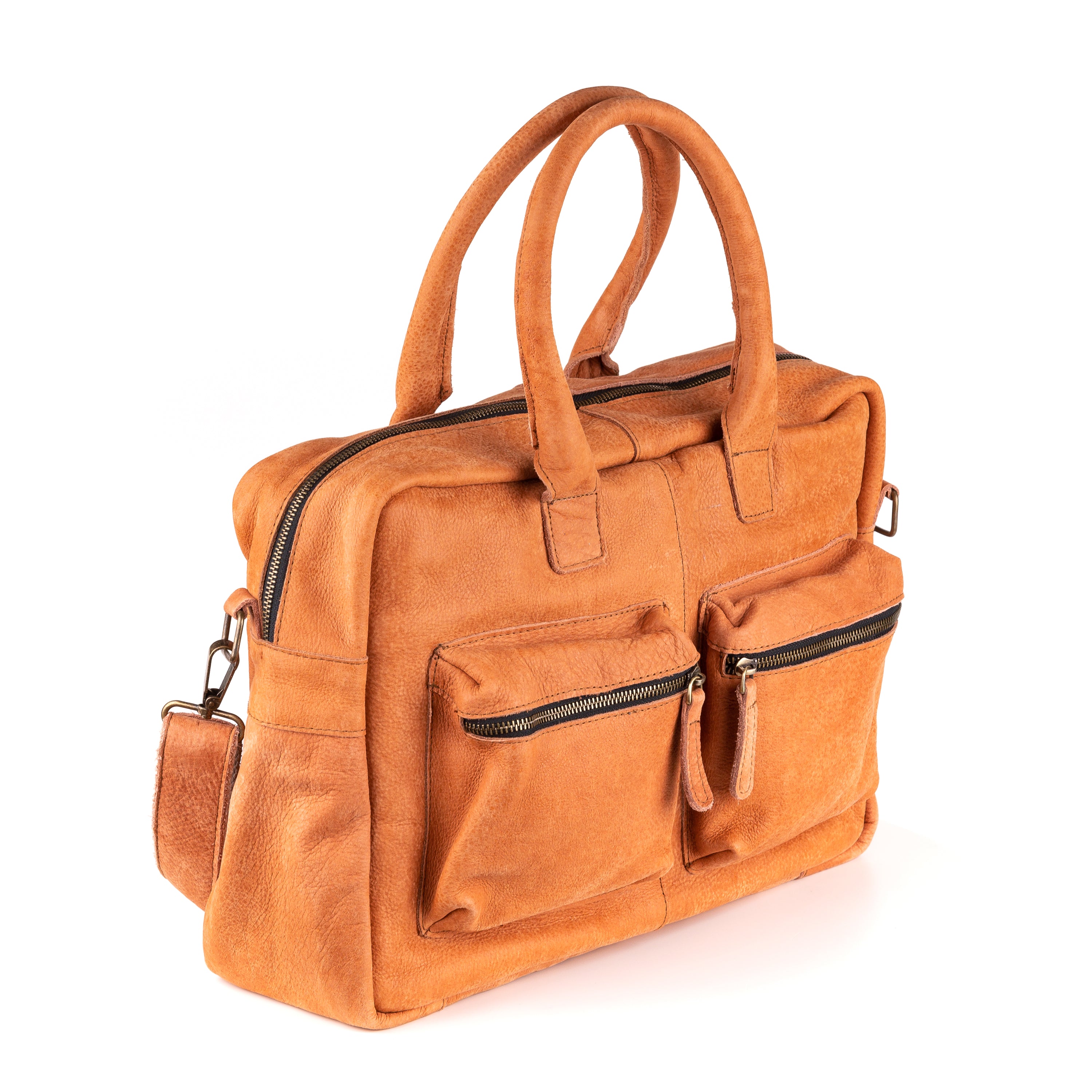 Breda Deri Laptop Çantası 17 İnç - Kenia Rost