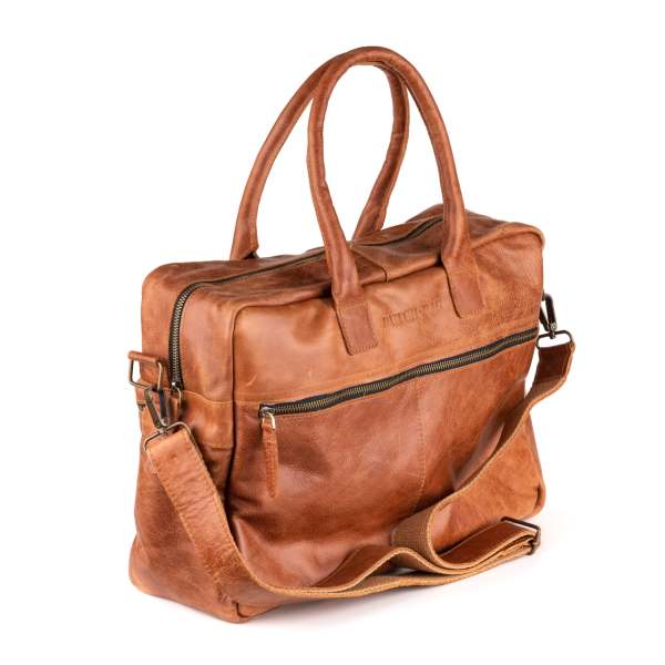 Breda Deri Laptop Çantası 17 İnç - Chill-Line Brown