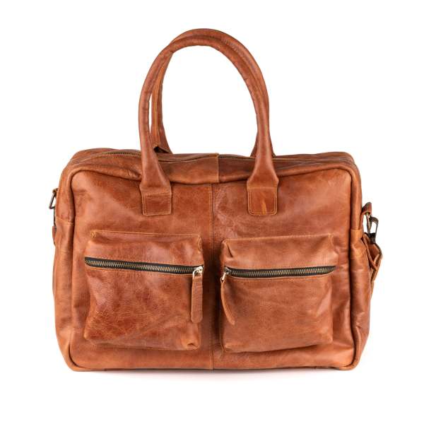 Breda Deri Laptop Çantası 17 İnç - Chill-Line Brown