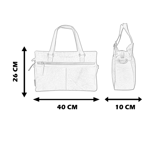 Arnhem Kadın Kol Çantası - Chill-line Dark Brown