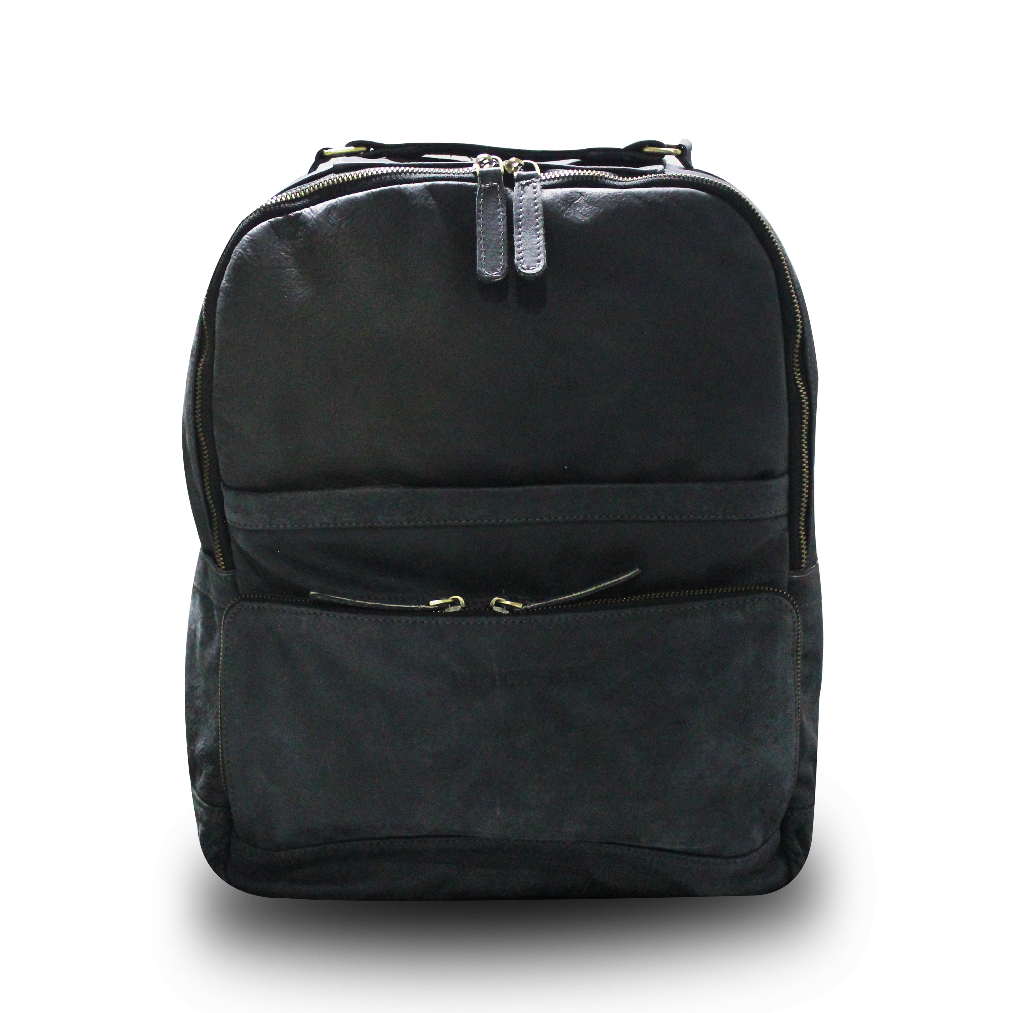 Rotterdam Deri Sırt Çantası - Concrete Denim Blue